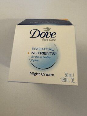 Dove 5 Essential Nutrients Night Cream 1.69 Oz Discontinued H11